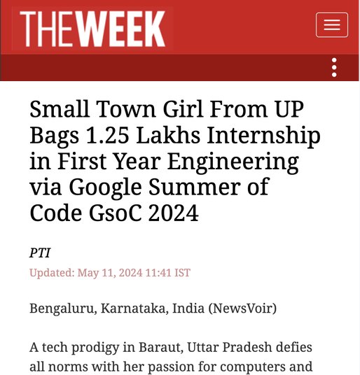 THE WEEK article about Newton School